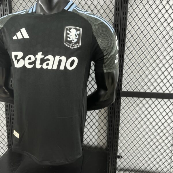 9ef5de0e Aston Villa 25/26 Visitante Negra Player Versión