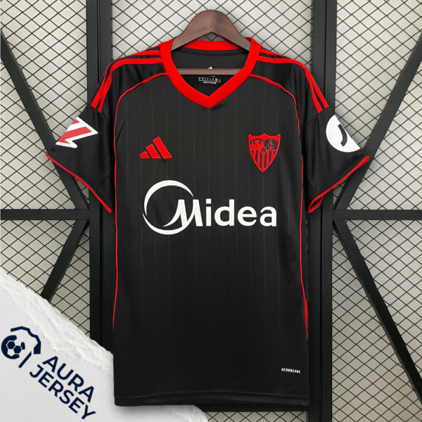 Sevilla FC 25/26 Visitante Negra