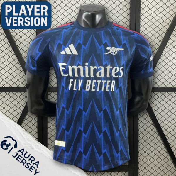 Arsenal 25/26 Visitante Azul Player Version