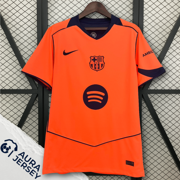FC Barcelona 25/26 Visitante Naranja
