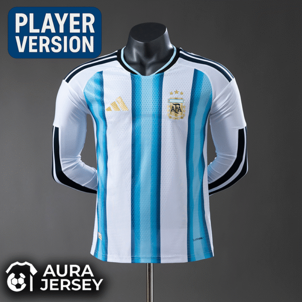 Argentina Local Mundial 2026 (Player Versión) Manga larga
