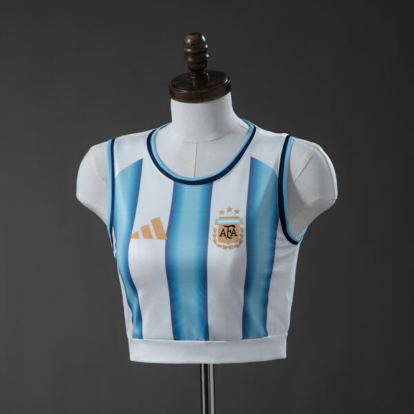 Argentina Local Mundial 2026 (Versión Mujer Top)