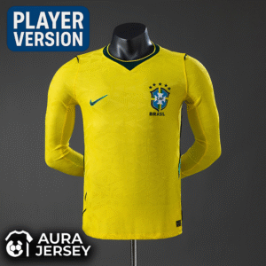 PLANTILLA FOTOS PARA TIENDA Brasil Local Mundial 2026 (Player Versión) Manga larga