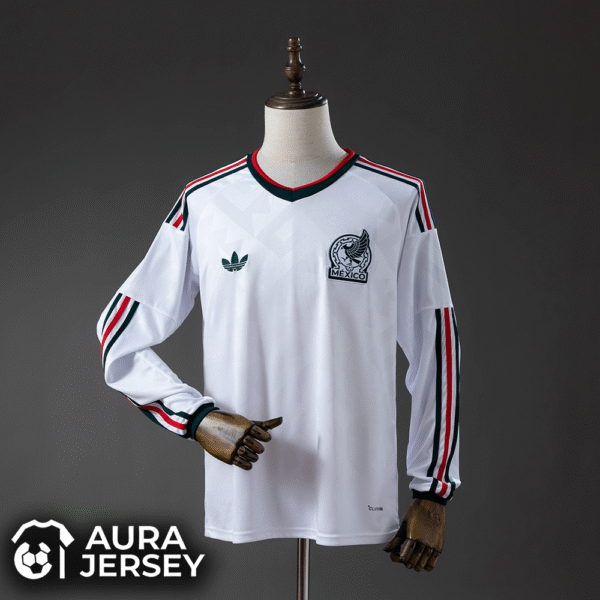 México Visitante Mundial 2026 (Fan Versión) Manga larga