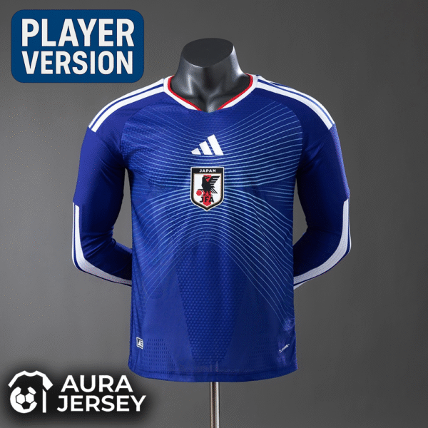 Japón Local Mundial 2026 (Player Versión) Manga larga