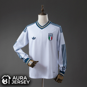 ita fan mn Italia Visitante Mundial 2026 (Fan Versión) Manga larga