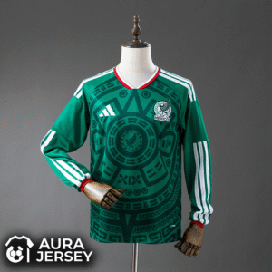 mex man larg México Local Mundial 2026 (Fan Versión) Manga larga