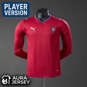 plvml Portugal Local Mundial 2026 (Player Versión) Manga larga