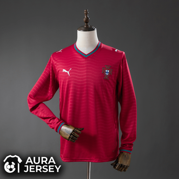 Portugal Local Mundial 2026 (Fan Versión) Manga larga