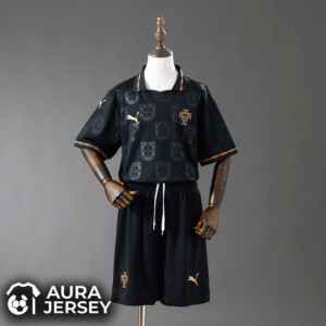 vipn Portugal Visitante Negra Mundial 2026 (Versión Infantil)