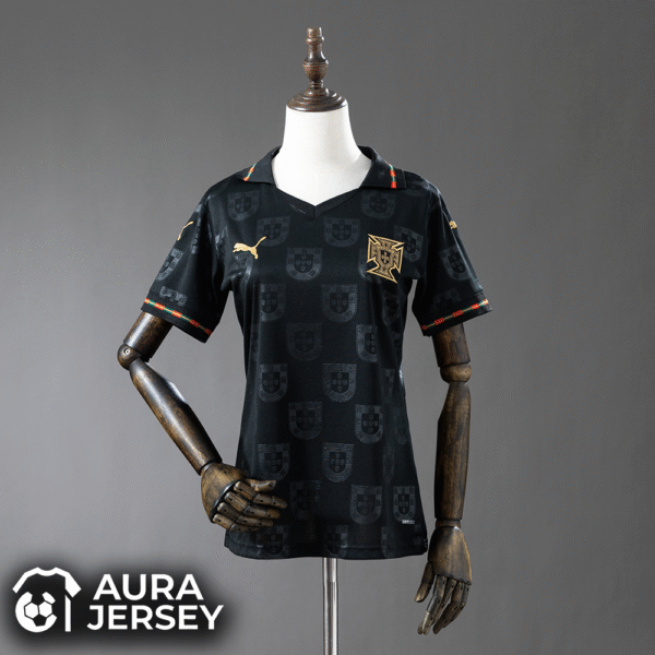 Portugal Visitante Negra Mundial 2026 (Versión Mujer)