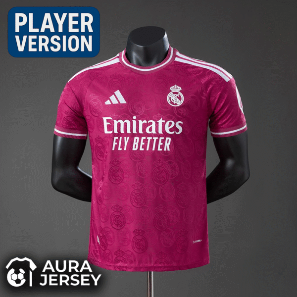Real Madrid 26/27 Visitante Player Versión Rose