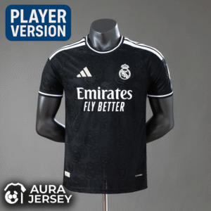 Real Madrid 26/27 Visitante Player Versión Negra