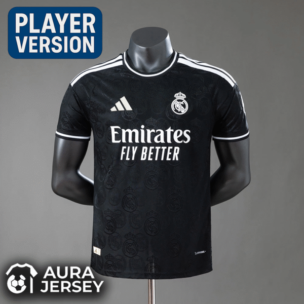 Real Madrid 26/27 Visitante Player Versión Negra